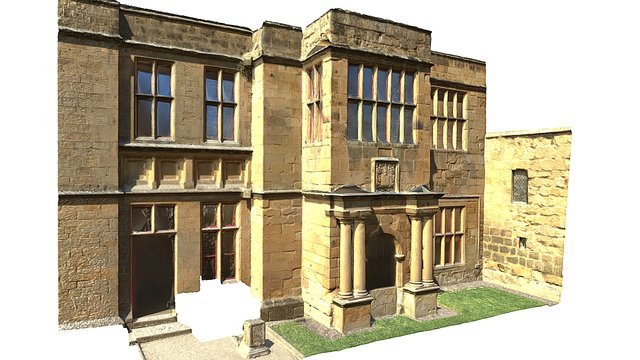Belsay Castle 3D Model