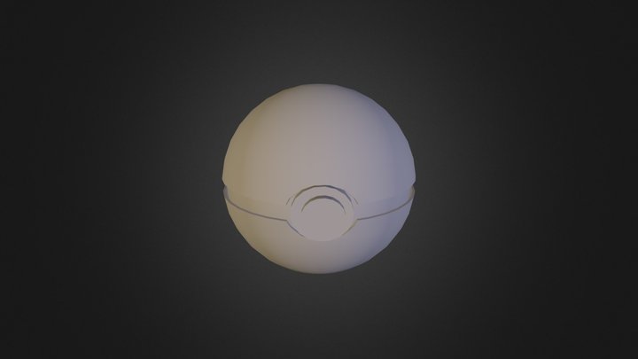 Pokeball 3D Model