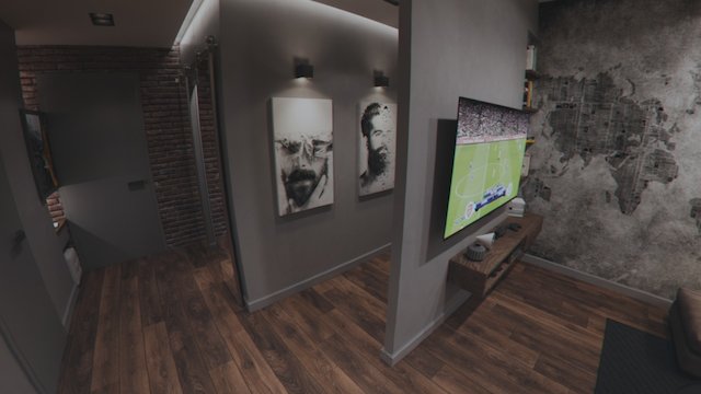 Livingroom. DI_home 3D Model