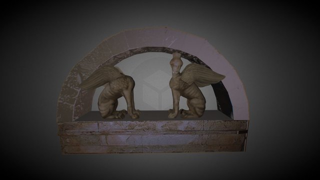 Sphinxes by Greektoys.org 3D Model