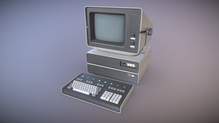Soviet PC 3D Model