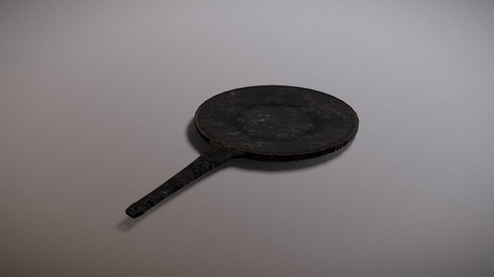 Old Rusted Pan – Free 3D Model STL
