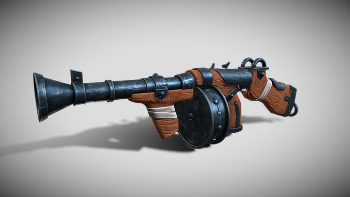 Stylized Thompson 3D Model