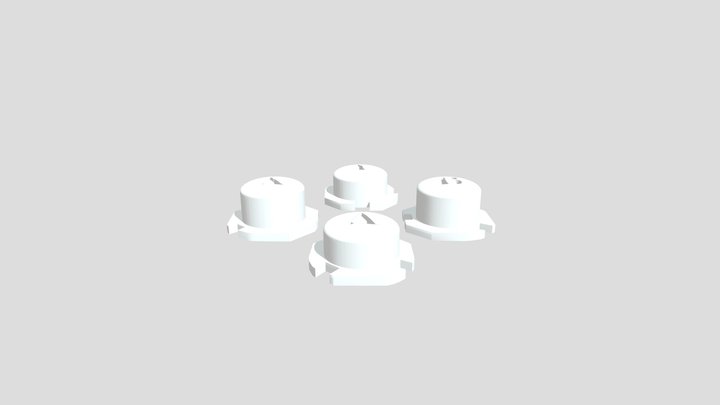 Xbox layout switch buttons 3D Model