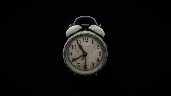 Alarm Clock 3D Model