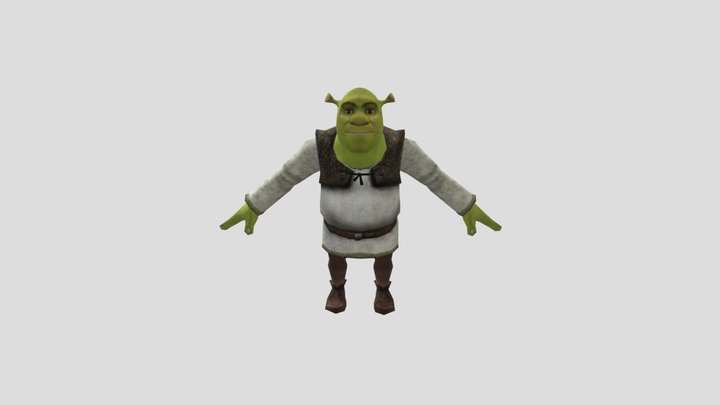 Shrek Roblox 3D Model