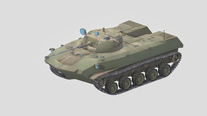 BMD-2 3D Model
