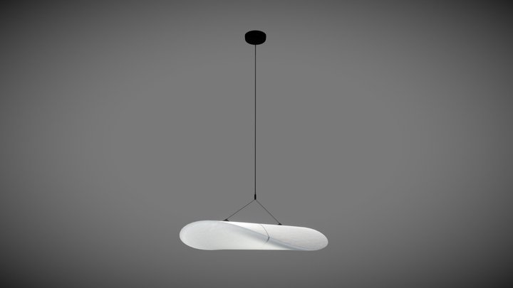 Tense Pendant lamp by NewWorks 3D Model