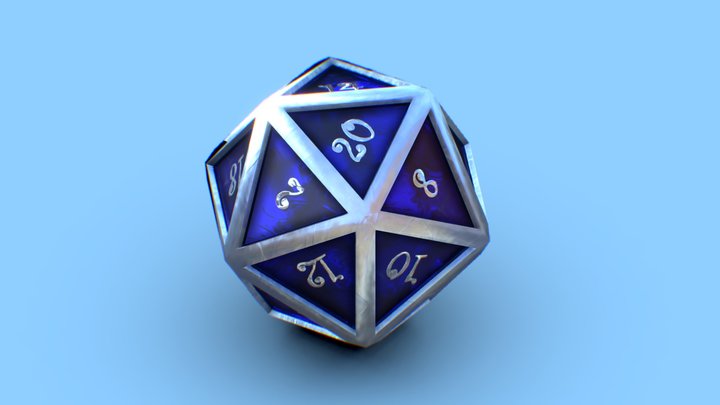 Dungeons & Dragons d20 Die