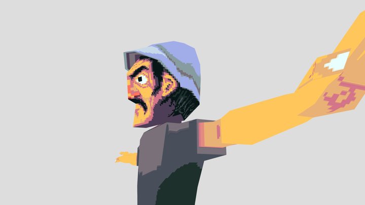 Seu Madruga // Don Ramón 3D Model