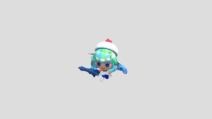 Creamsoda Cookie 3D Model