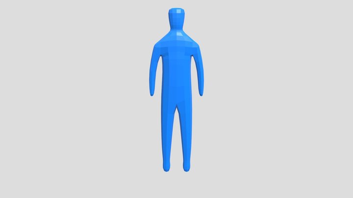 Rigged Character 3D Model