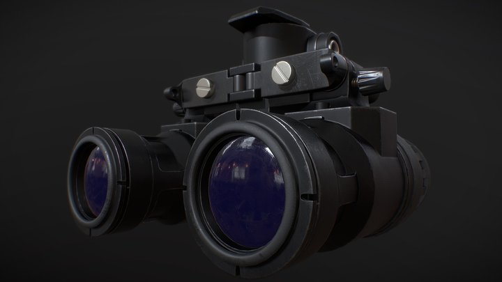 LINDU OPTICS russian night vision goggles 3D Model