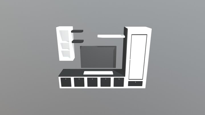 Mobile soggiorno (anteprima) 3D Model