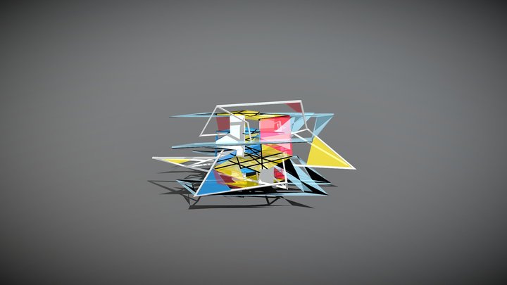 B1 Enveloping a Space for Myself 3D Model