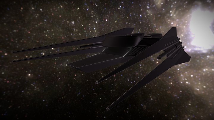 Arc's Spaceship 3D Model