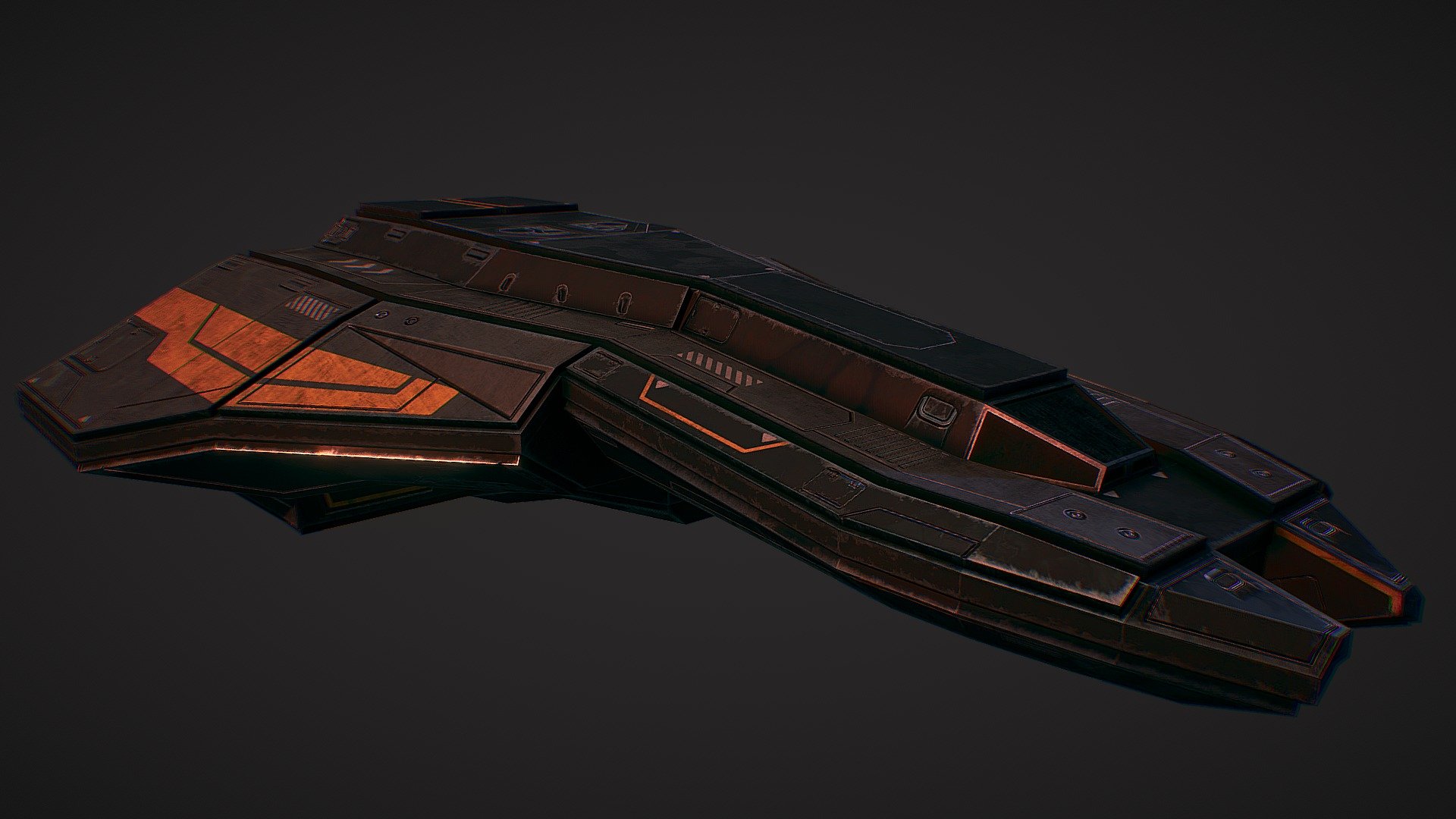 Helios-Class Fighter - 3D model by emiliogalbraith [932fa02] - Sketchfab