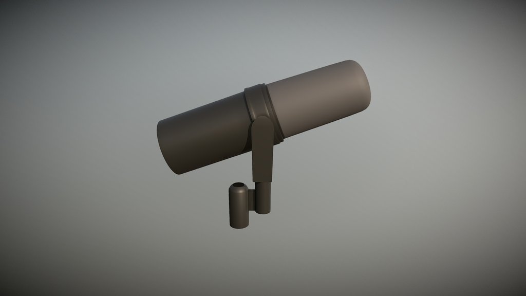 Shure SM7B Microphone | Blender