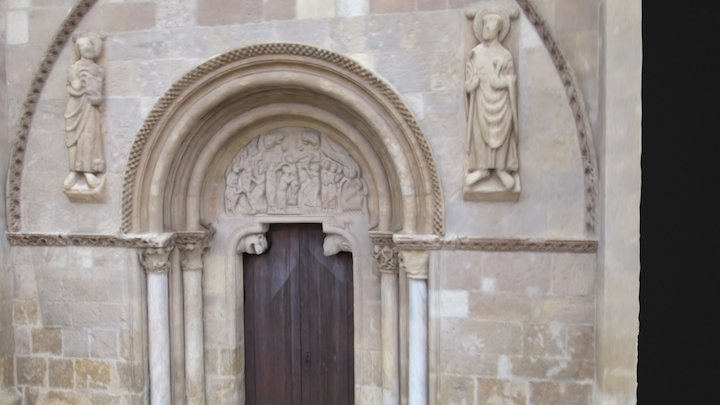 Puerta del Perdón, Iglesia de San Isidoro 3D Model