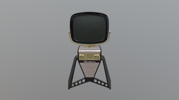 TV Vintage 3D Model