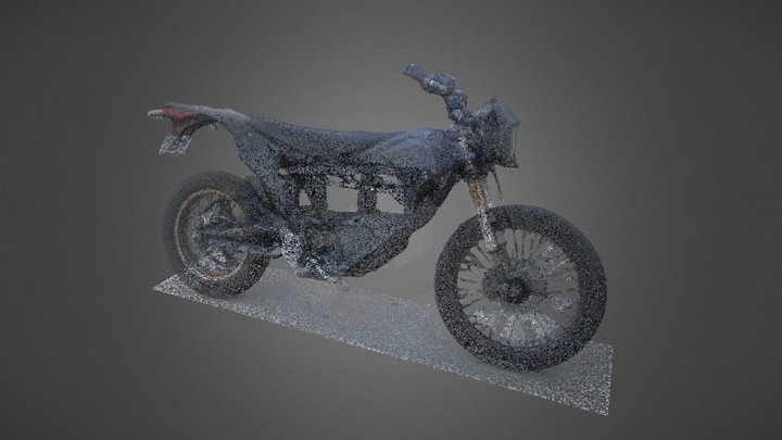 2013 Zero XU Motorcycle With FX Bodywork 3D Model
