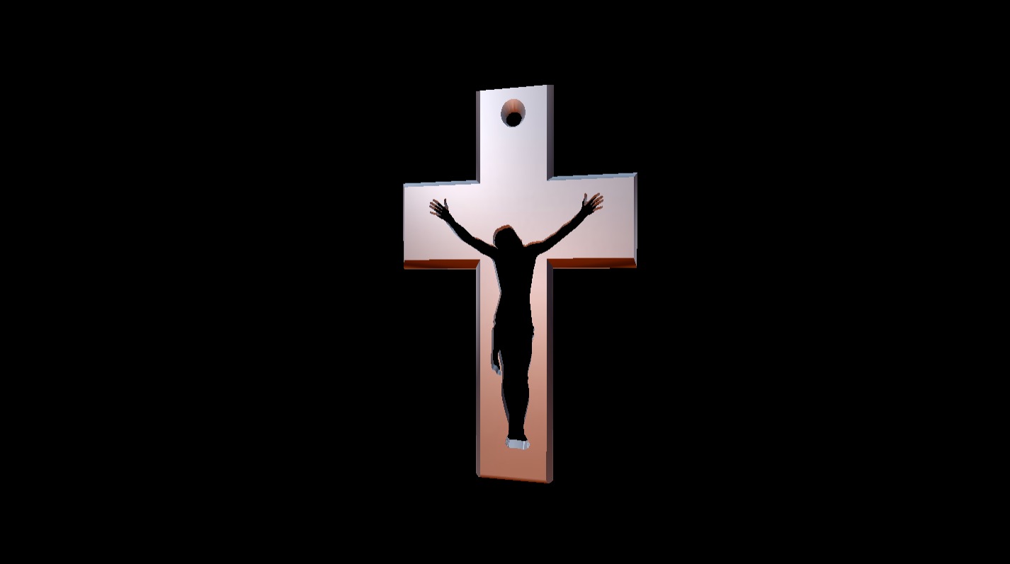 Crucifix Gamma 5x3cm - 3D model by DachowArt (@rhodax) [93333bf ...