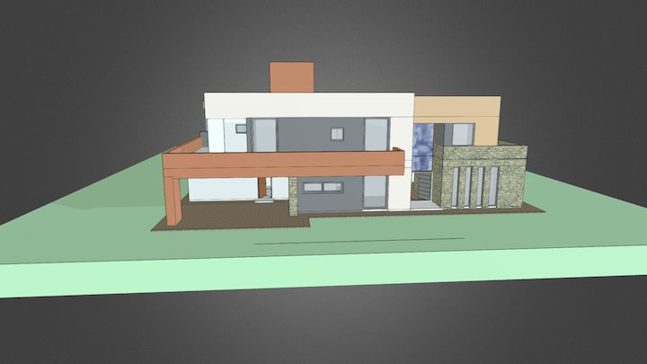 Lagos del Sur 3D Model