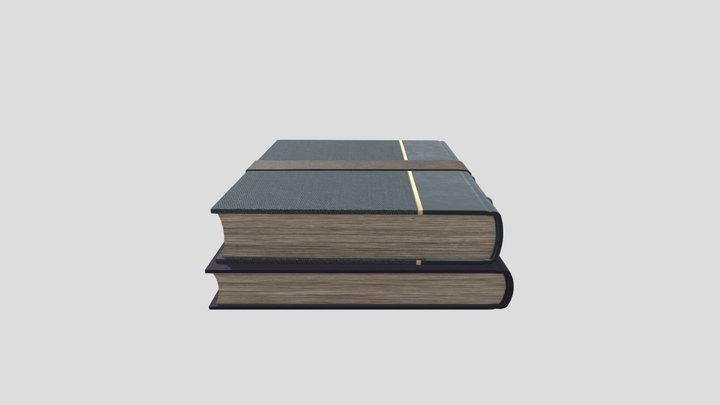 Not my books texture practice 3D Model