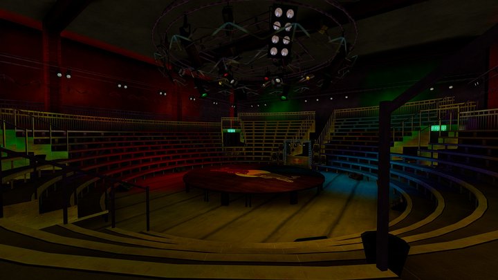 Games Show Model 3D Model
