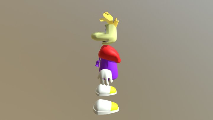 Rayman 3D Model