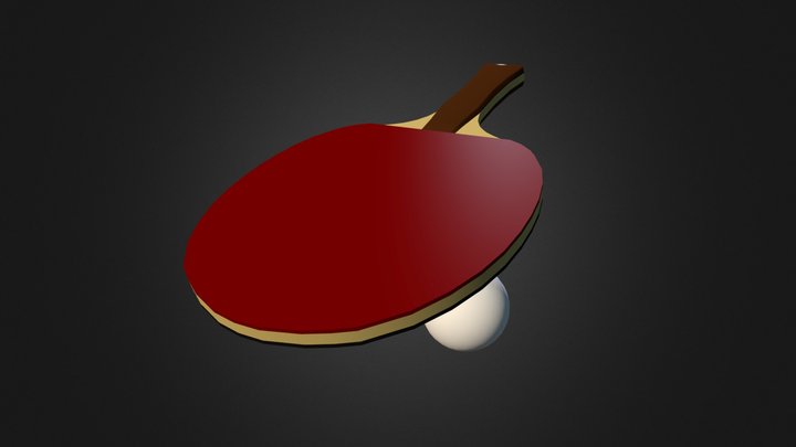 Tennis Table 3D Model 3D Model
