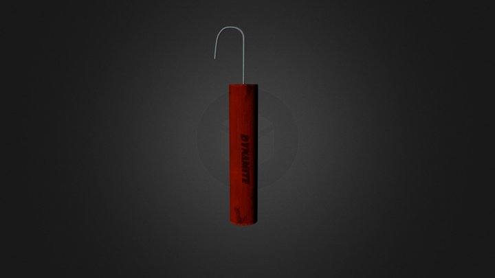 Dynamite 3D Model