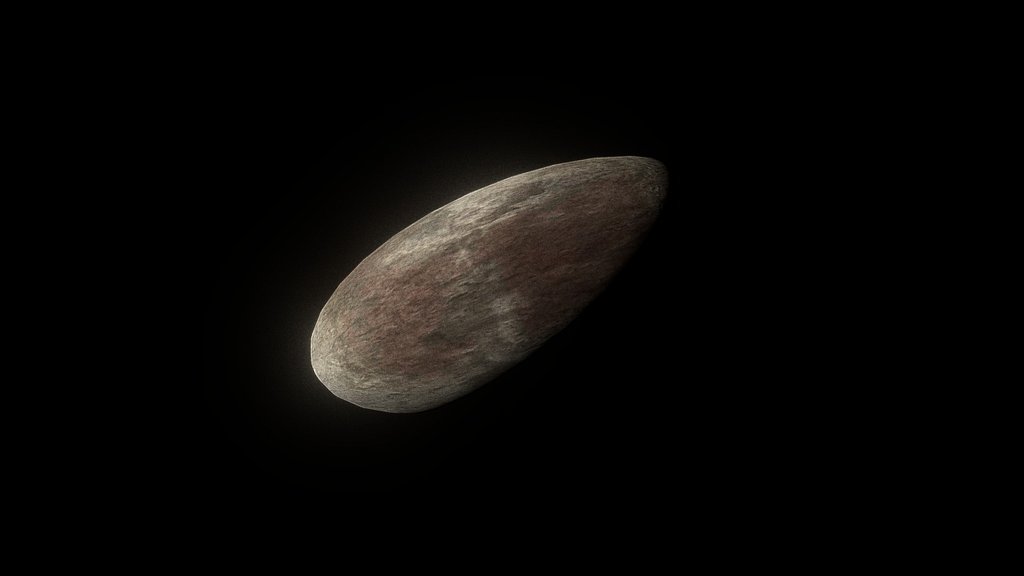 Haumea - Dwarf Planet 3D Model