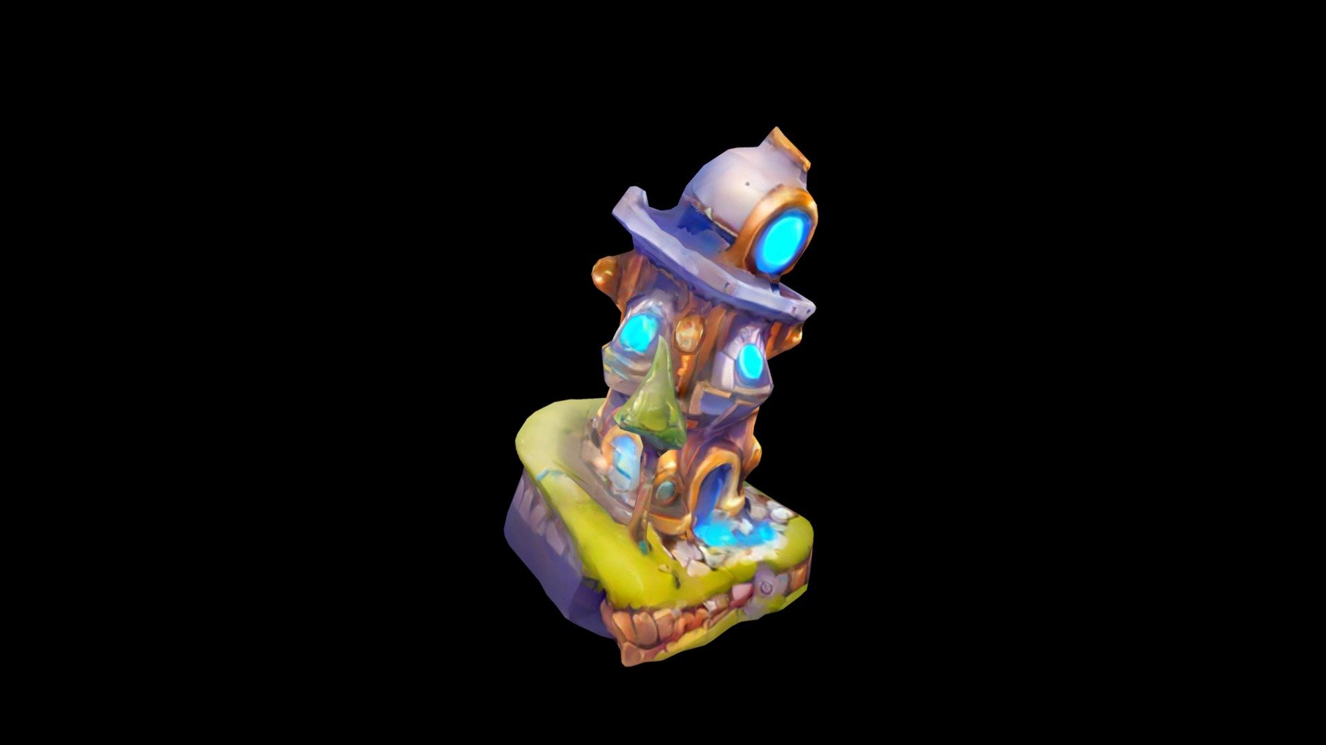 Tower Fall RTS building 01558130-d161-4c53-a266- - Download Free 3D ...