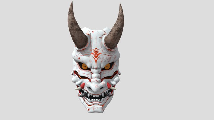 Oni mask 3D Model