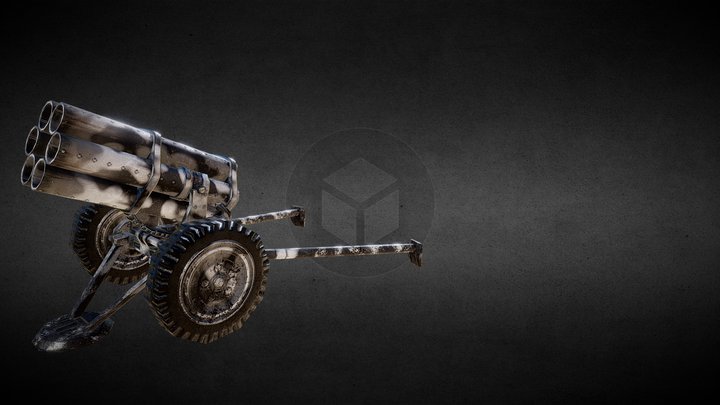 Nebelwerfer 3D Model