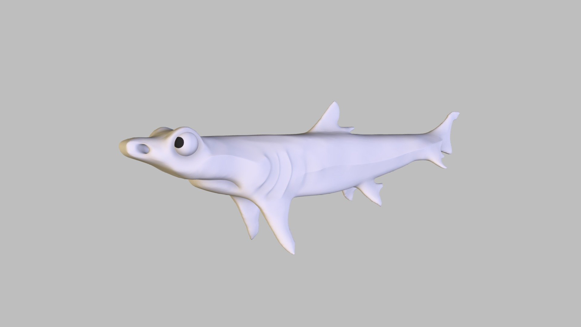 Shark (Fundamentals of Digital Sculpting with Blender) - CG Cookie