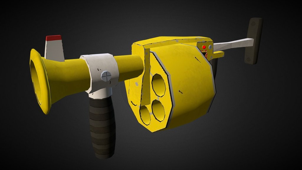 Toon Grenade Launcher - Download Free 3D model by avhatar [933ae98 ...