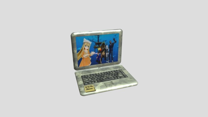 Baked 3d Shortcut 3D Model
