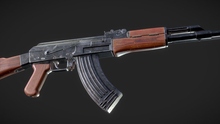 Ak-47 3D Model