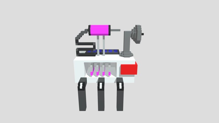Bacteriophage Bot 3D Model