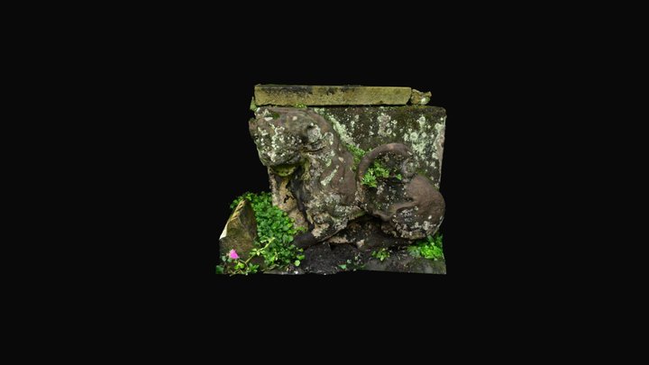 Medieval Lion St. Elphin's Church, Warrington 3D Model