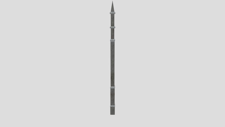 brick_piller 3D Model