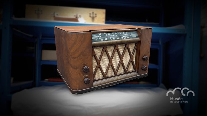 Radio-émetteur / Radio 3D Model