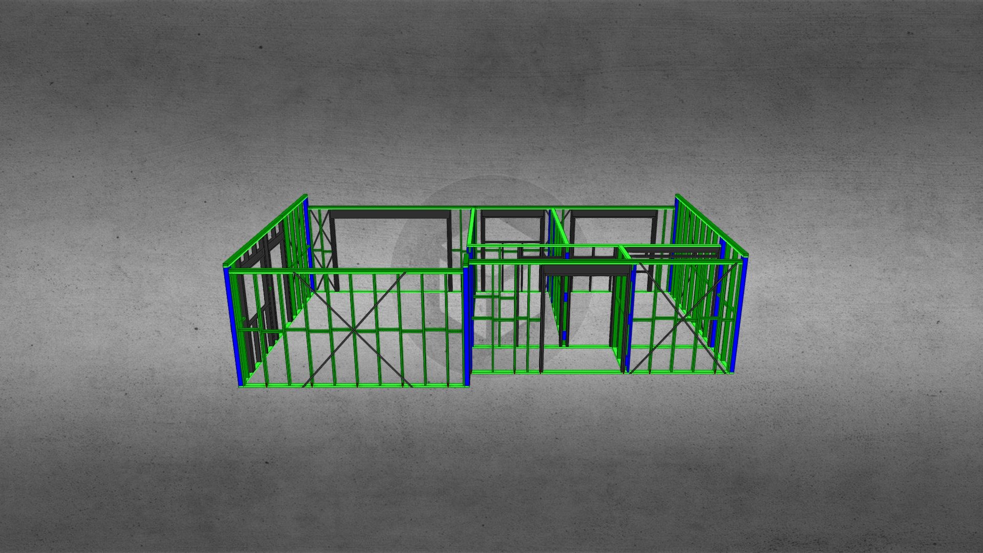 12 Rudder Frames