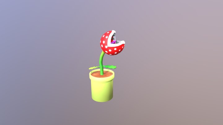 piranha Plant 3D Model