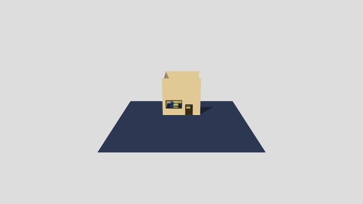 Classroom Environment 3D Model