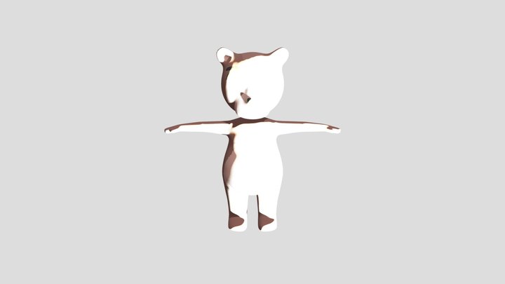 Teddy Bear 3D Model