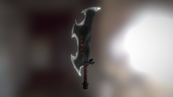 Dark Sword 3D Model