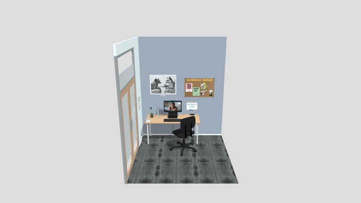 Privacy Pod 3D Model